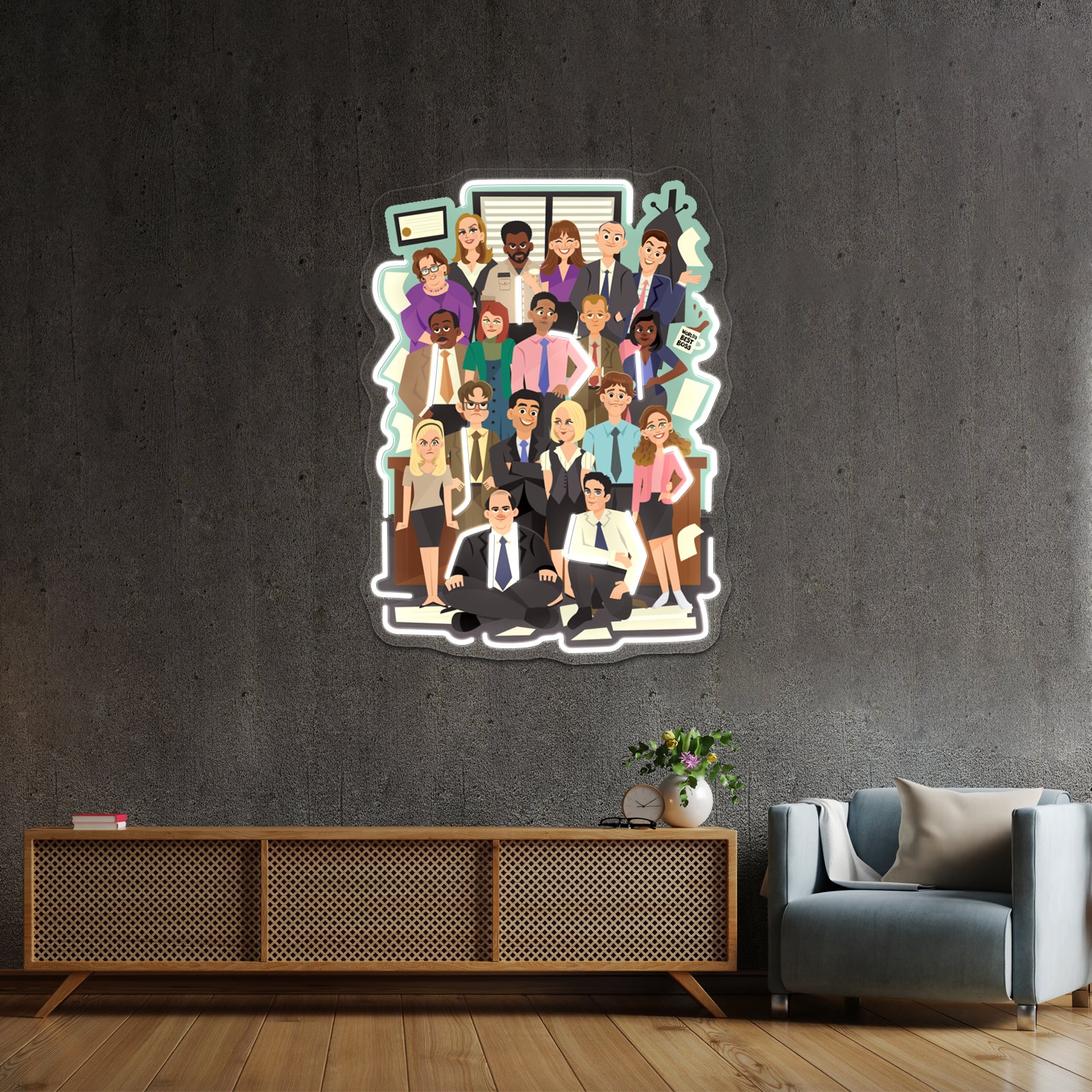 Office Artwork Business Led Sign | Shineneon