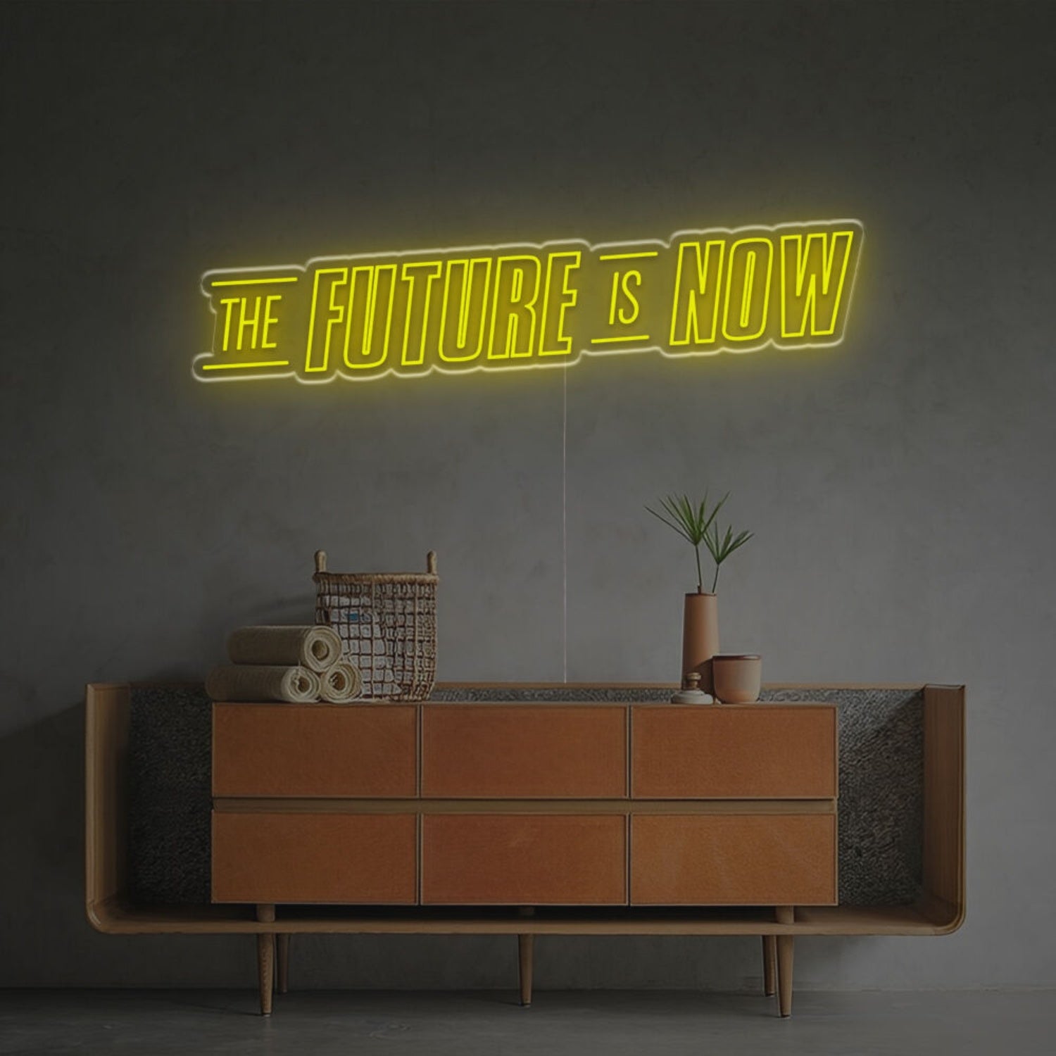 Office Bar And Events The Future Is Now Led Neon Sign | Shineneon