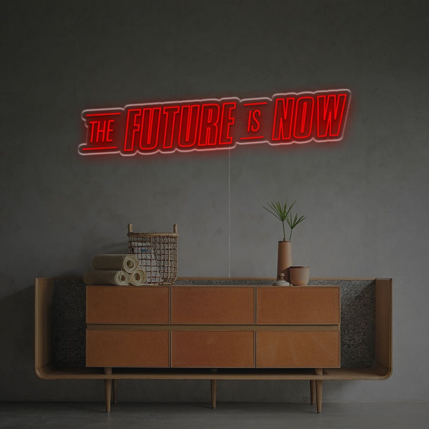Office Bar And Events The Future Is Now Led Neon Sign | Shineneon