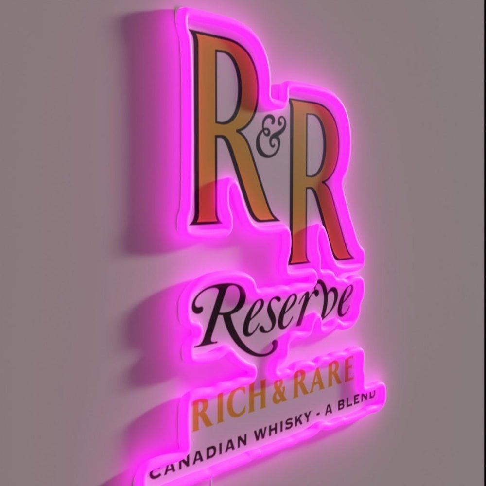 Official Rich And Rare Reverse Drink Rgb Led Neon Sign - Shineneon