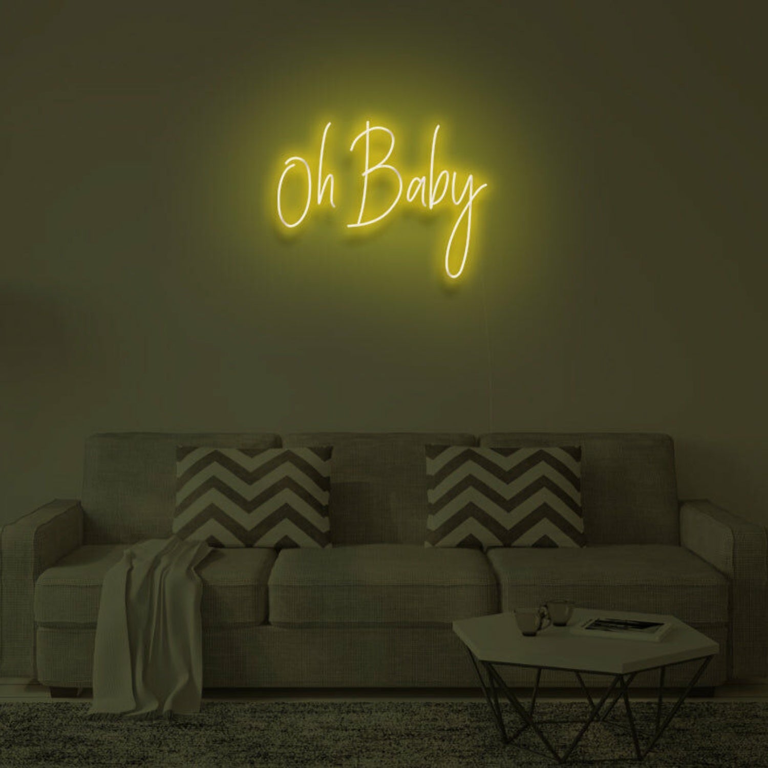 Oh Baby Led Neon Sign For Wall Decor | Shineneon