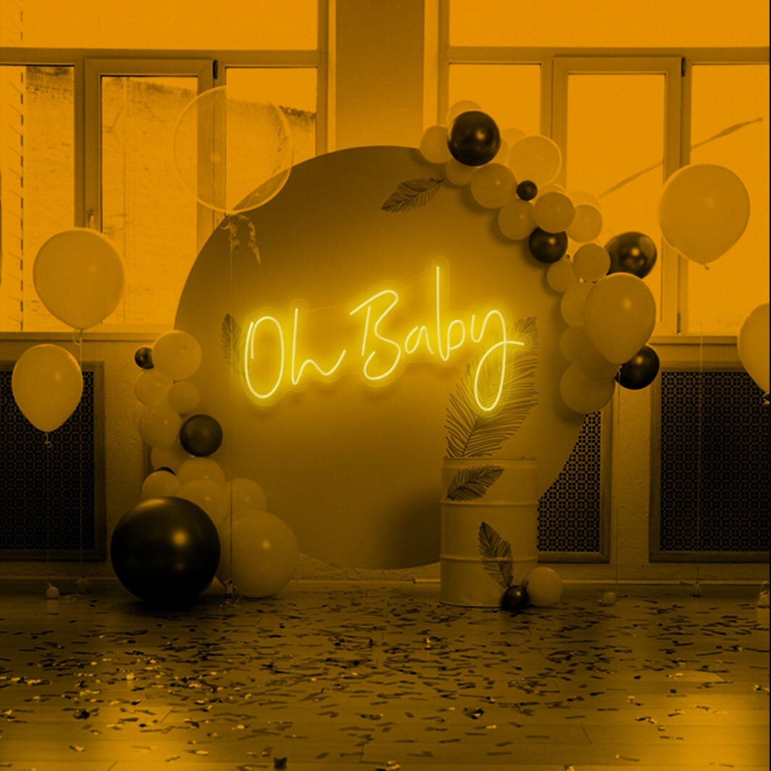 Oh Baby Neon Excitement For New Beginnings | Shineneon
