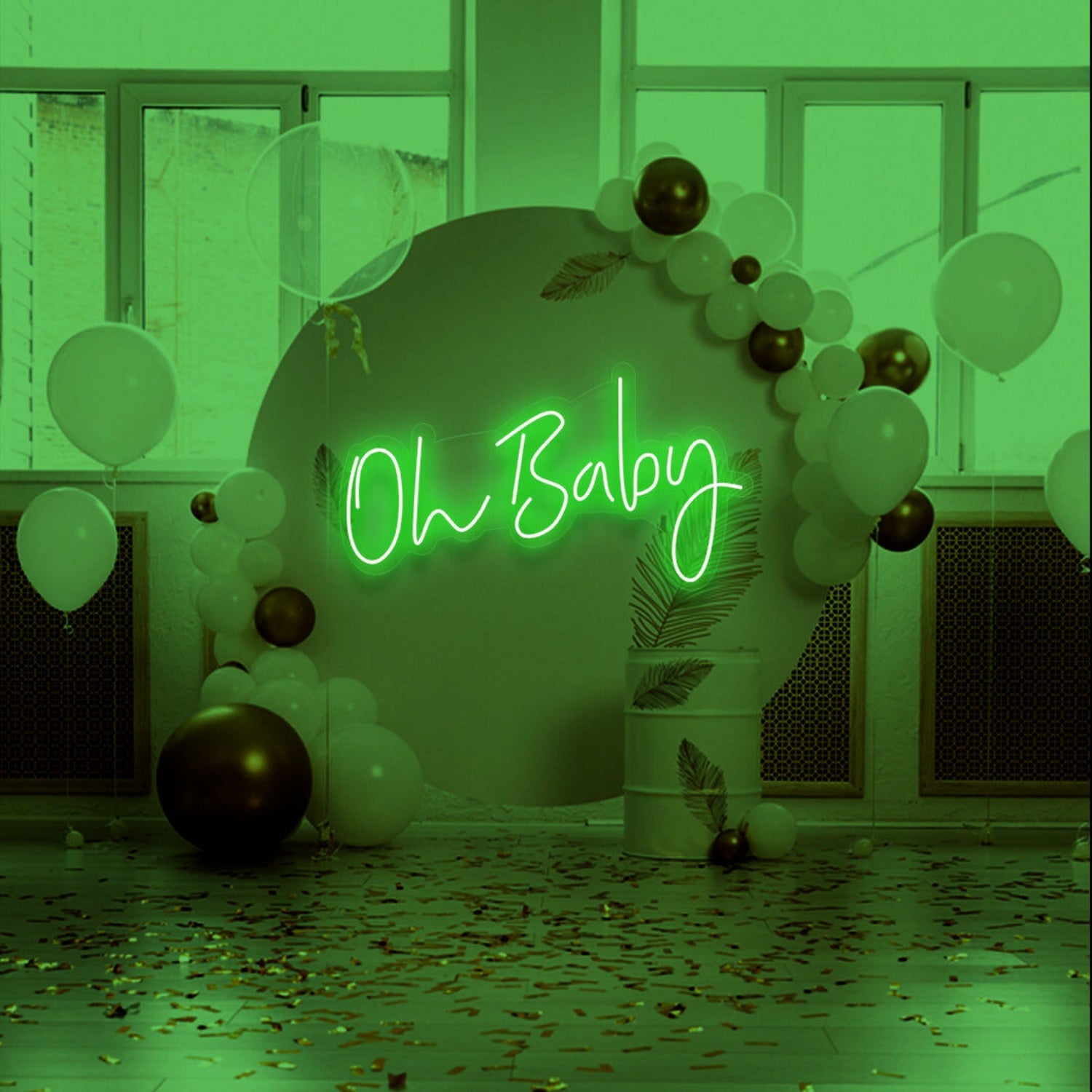Oh Baby Neon Excitement For New Beginnings | Shineneon