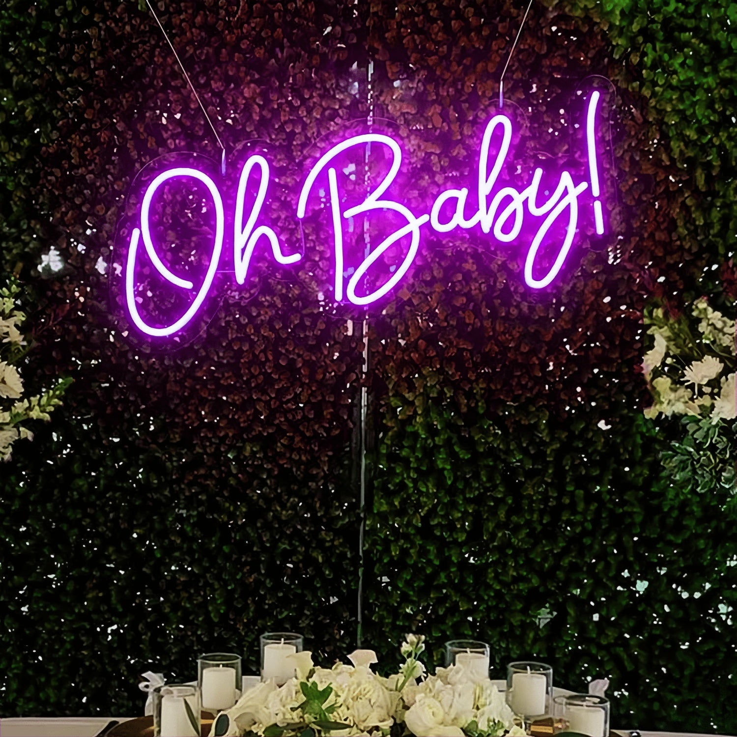 Oh Baby Neon Sign For Sweet Surprises | Shineneon