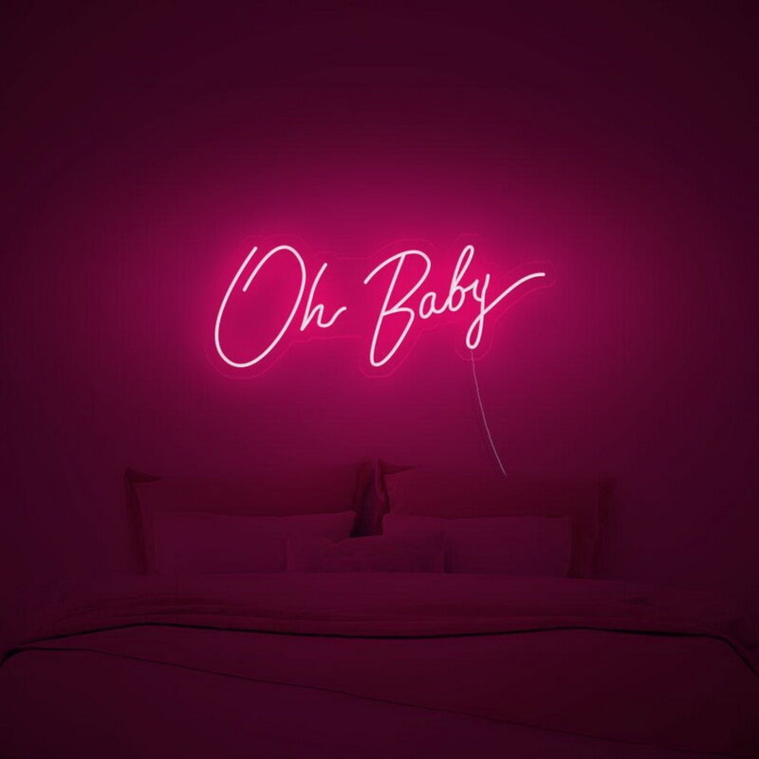 Oh Baby Neon Sign Perfect For Baby Showers And Nurseries | Shineneon