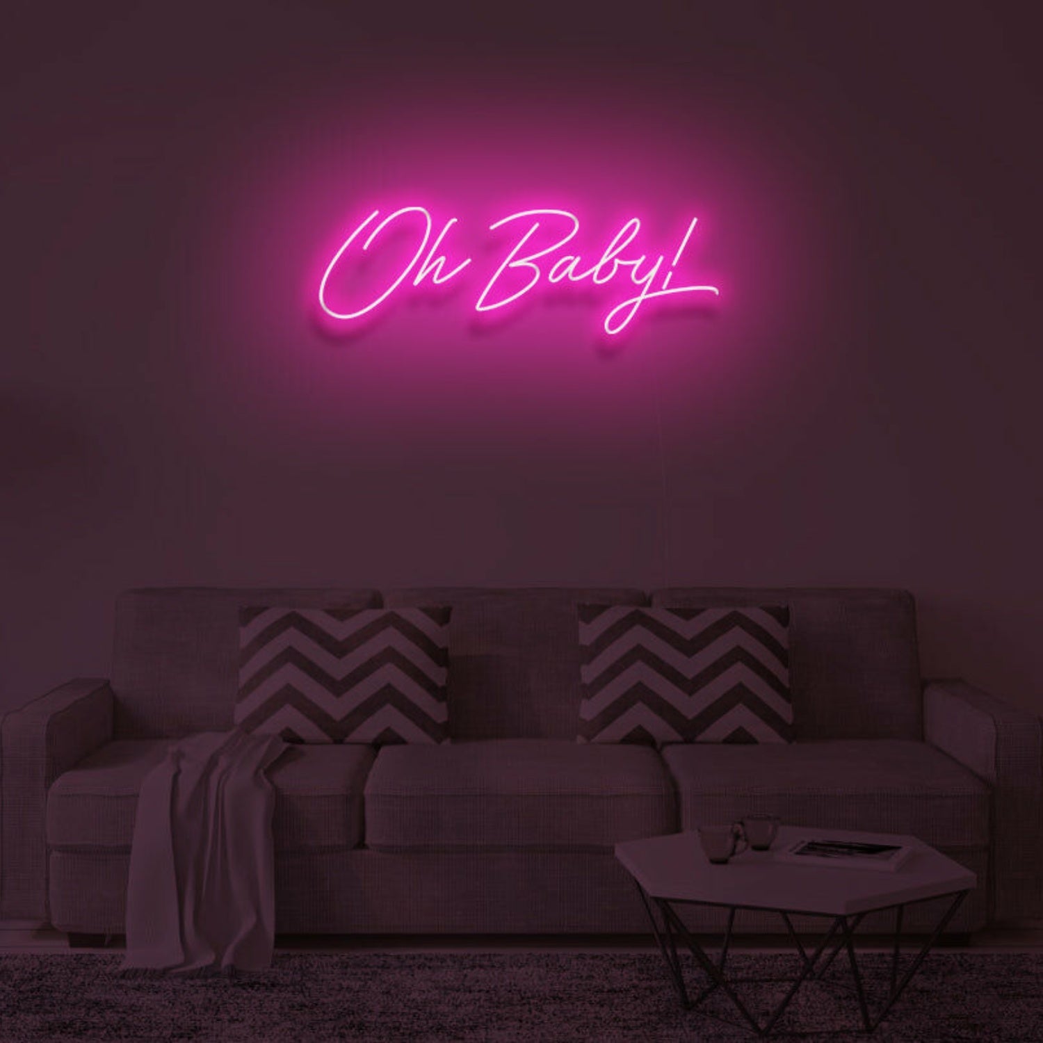 Oh Baby V2 Led Neon Sign | Shineneon