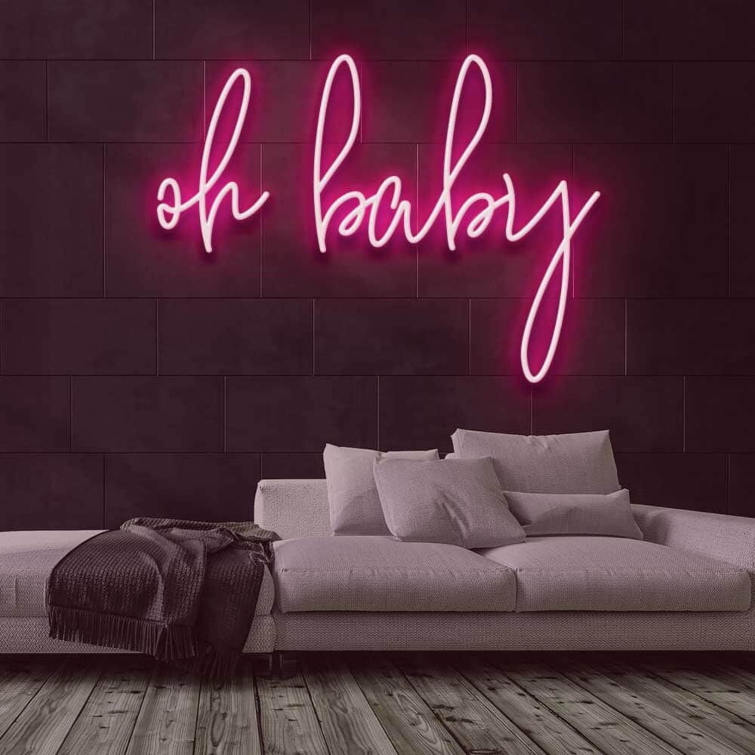 Oh Baby V2 Neon Sign | Shineneon