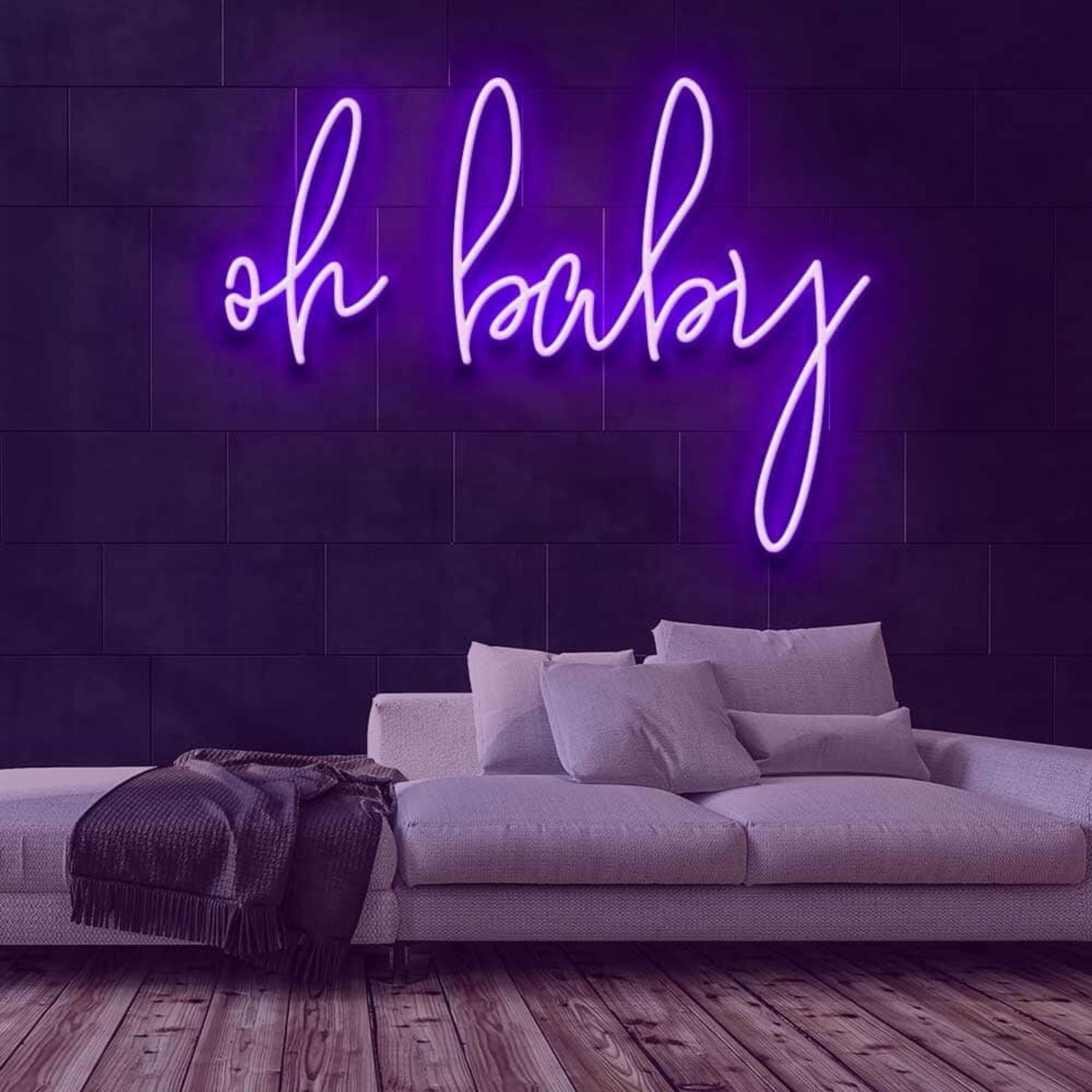 Oh Baby V2 Neon Sign | Shineneon