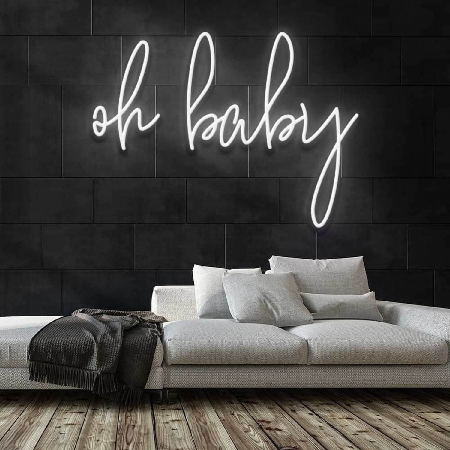 Oh Baby V2 Neon Sign | Shineneon