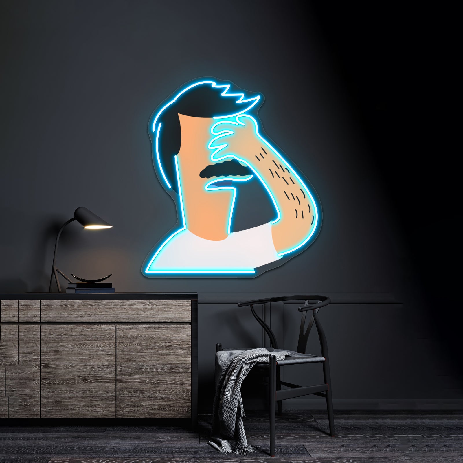 Oh My God Bob Artwork Business Led Sign | Shineneon