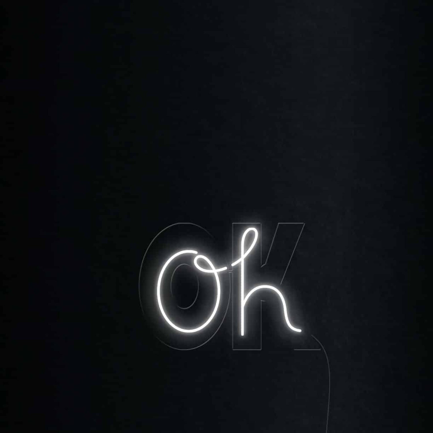 Oh Ok Led Neon Sign Wall Art | Shineneon