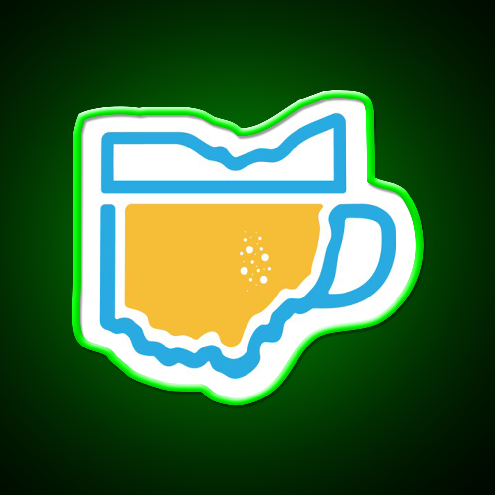 Ohio Beer Mug Beer Bar Decor Led Neon Sign Rgb Color - LED neon sign view 8