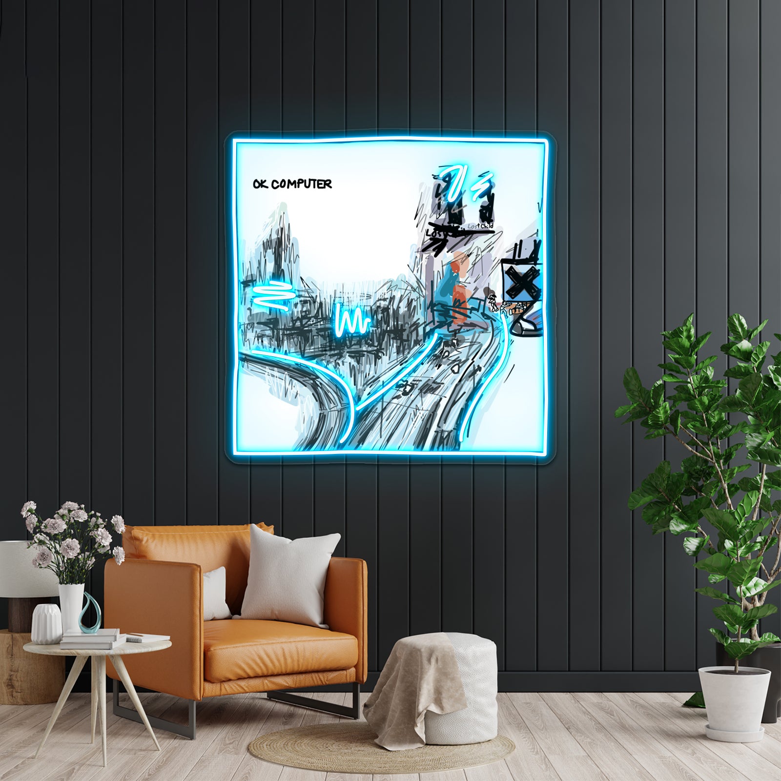 Ok Computer Artwork Business Led Sign | Shineneon