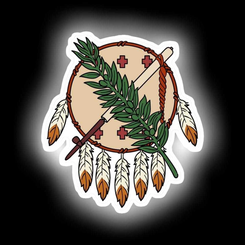 Oklahoma Flag Theme Neon Sign - Shineneon