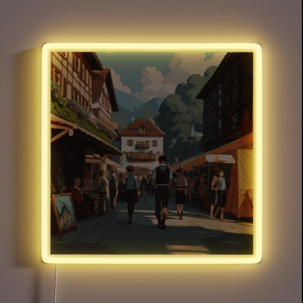 Oktoberfest Cheers To Oktoberfest Rgb Led Neon Sign - Shineneon
