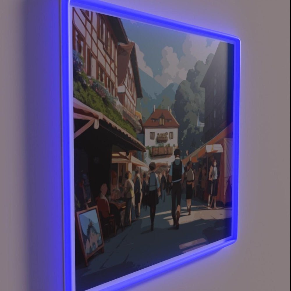 Oktoberfest Cheers To Oktoberfest Rgb Led Neon Sign - Shineneon