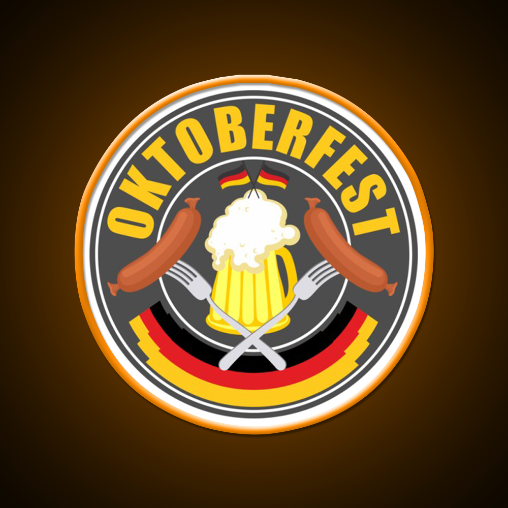 Oktoberfest German Beer Festival Beer Bar Decor Led Neon Sign Rgb Color - LED neon sign view 6