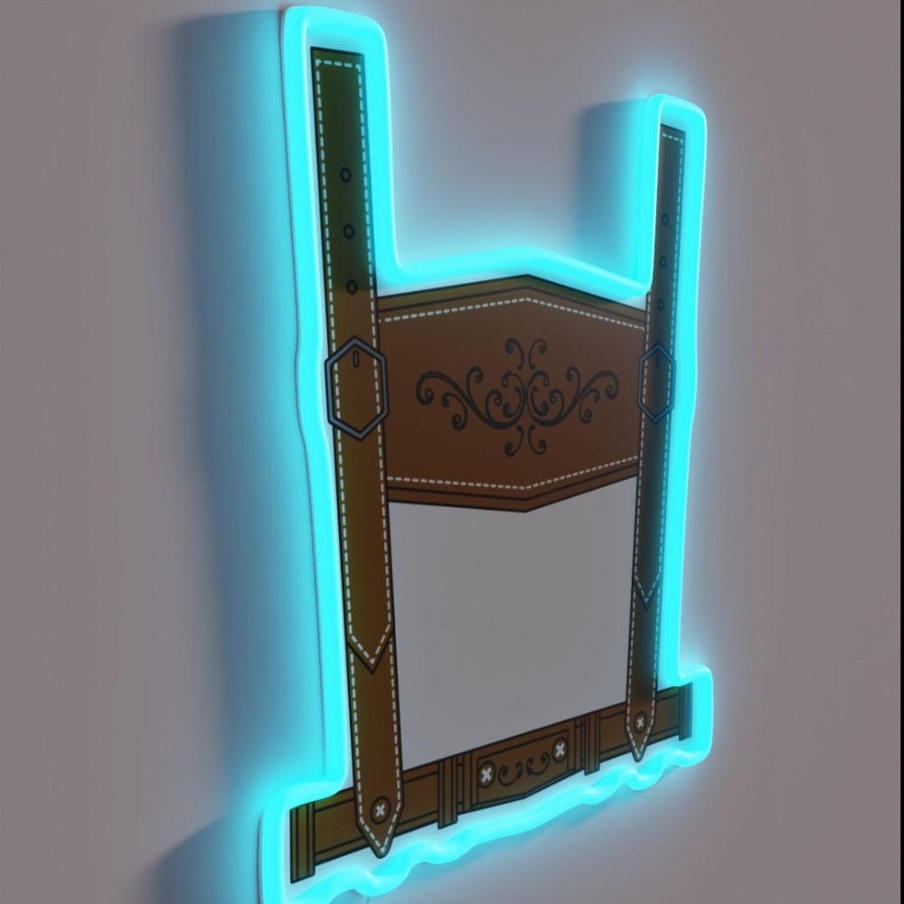 Oktoberfest Lederhosen Rgb Led Neon Sign - Shineneon