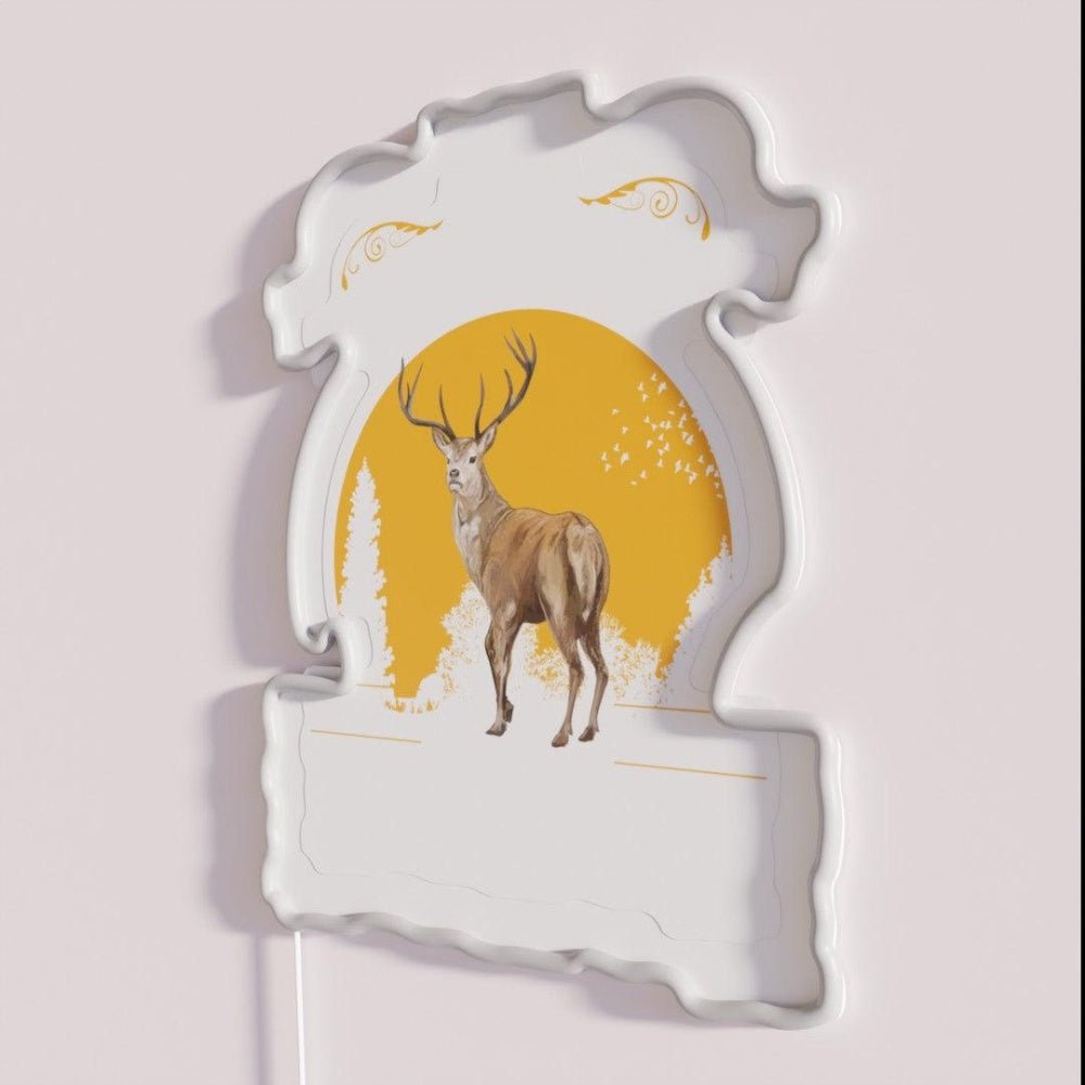 Oktoberfest Mei Lederhosen Wears The Deer Tracht Gift Led Neon Sign - Shineneon