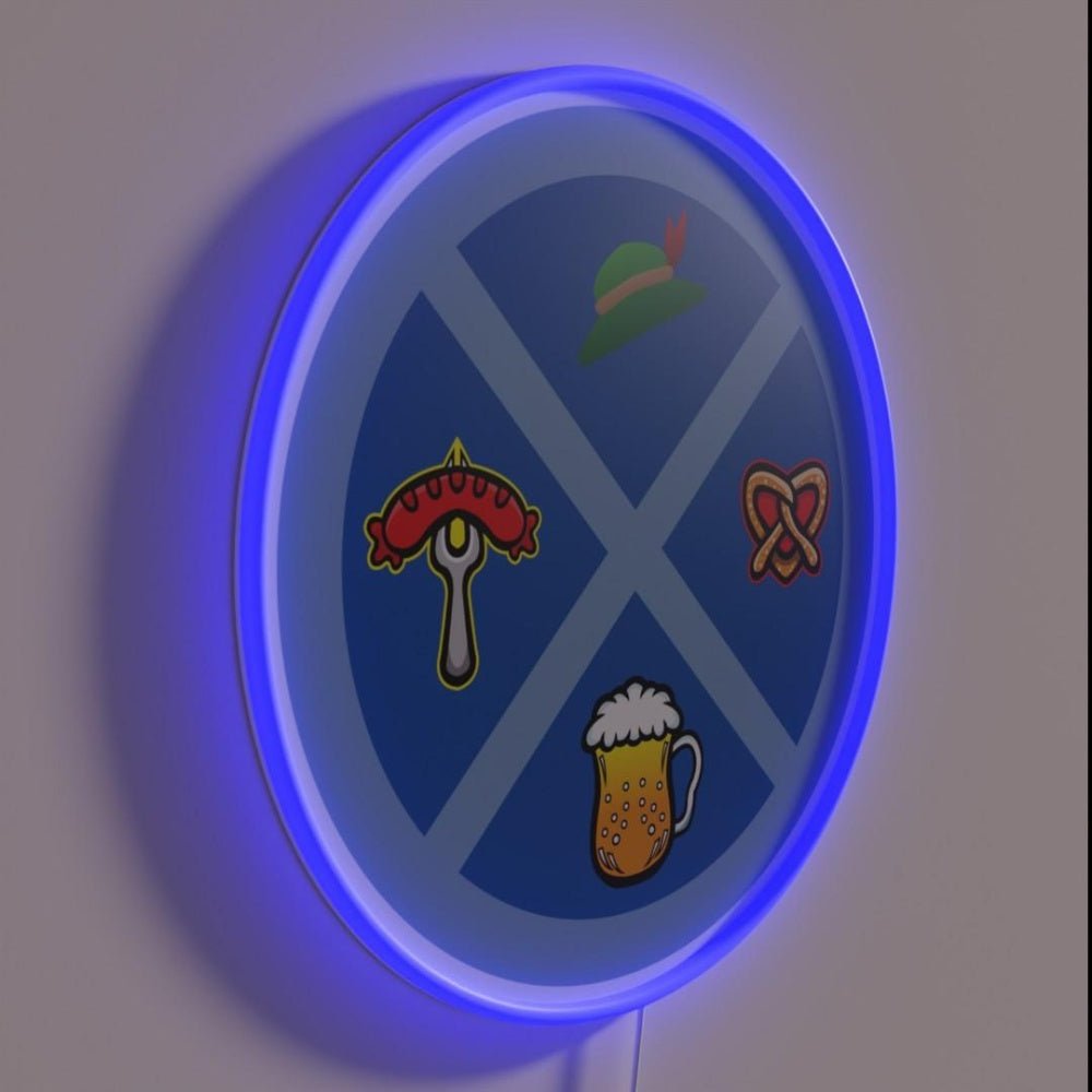 Oktoberfest Rgb Led Neon Sign Bar Uv Printed Decor - Shineneon