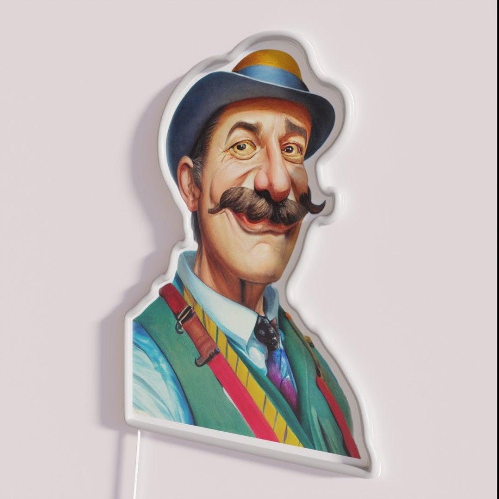 Oktoberfestman Rgb Led Neon Sign - Shineneon