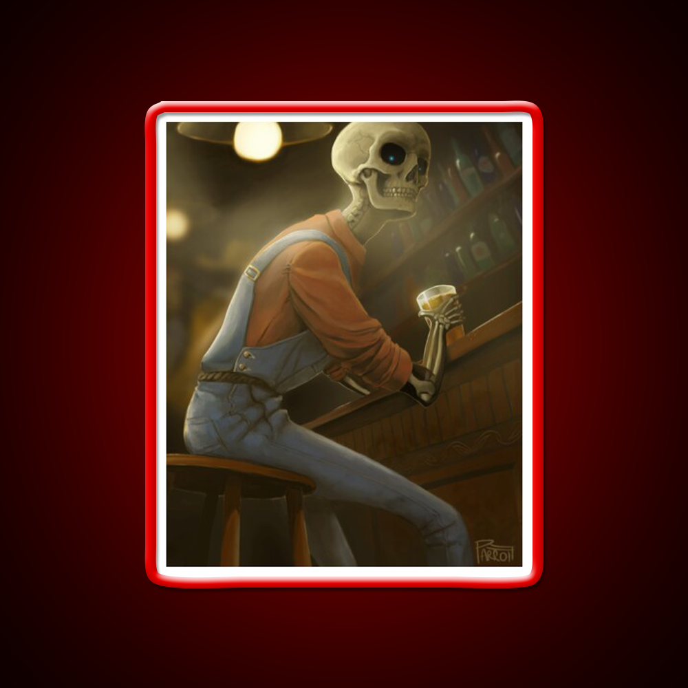 Old Bill Man Cave Bar Led Neon Sign Rgb Color