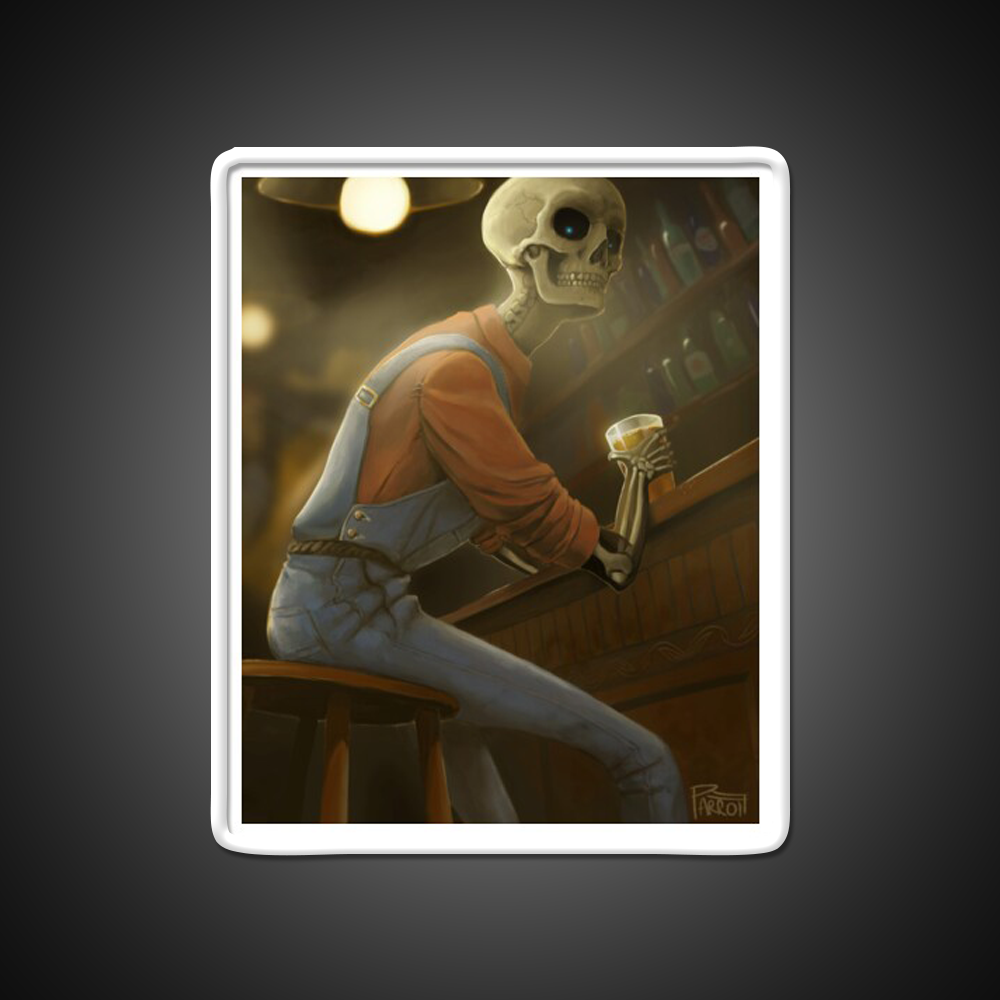 Old Bill Man Cave Bar Led Neon Sign Rgb Color