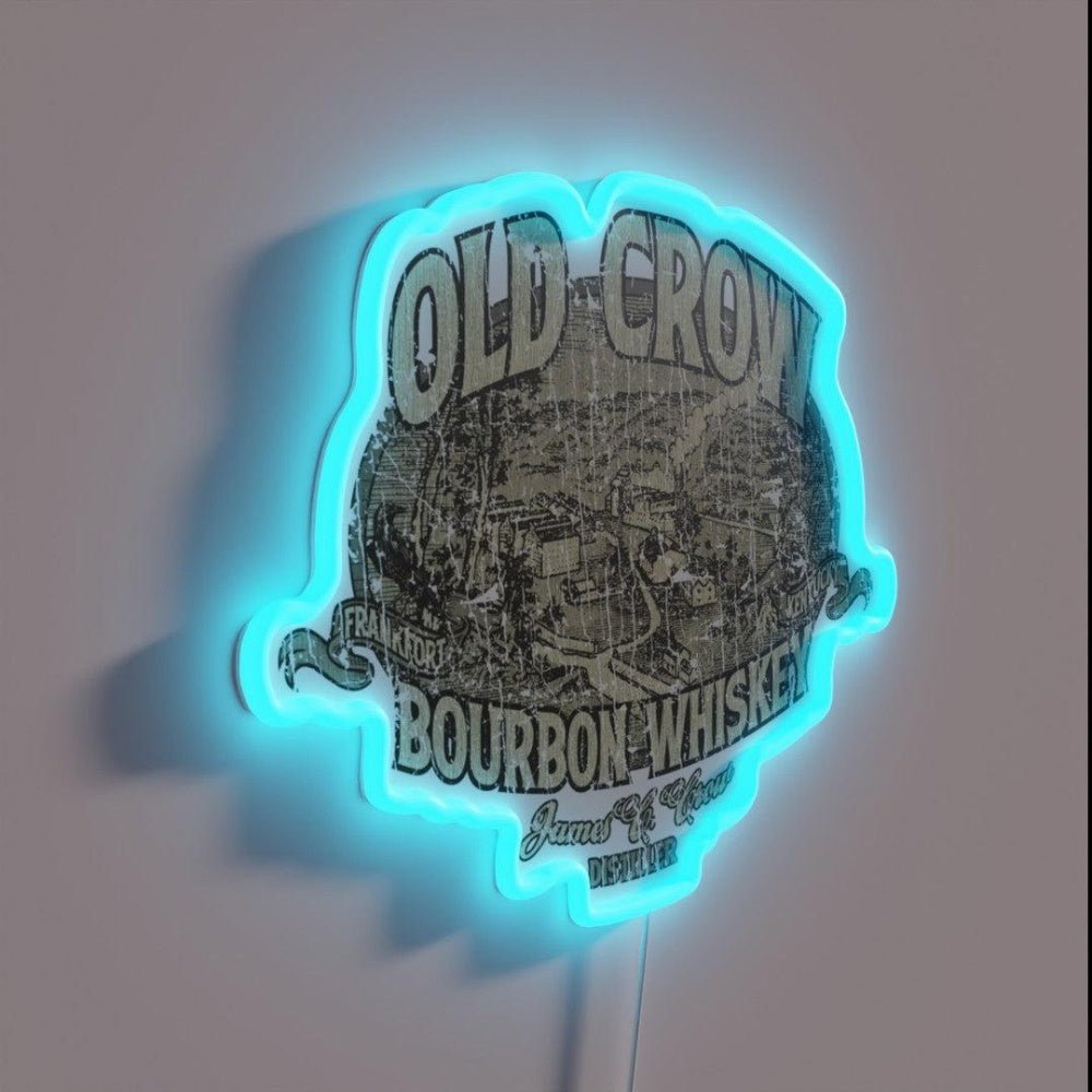 Old Crow 1838 Rgb Led Neon Sign - Shineneon