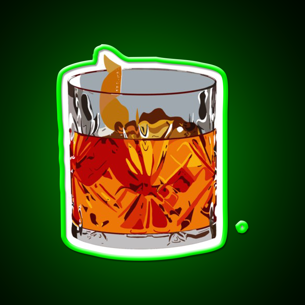 Old Fashioned Cocktail Bar Decor Led Neon Sign Neon Party Sign Rgb Color - LED neon sign view 8