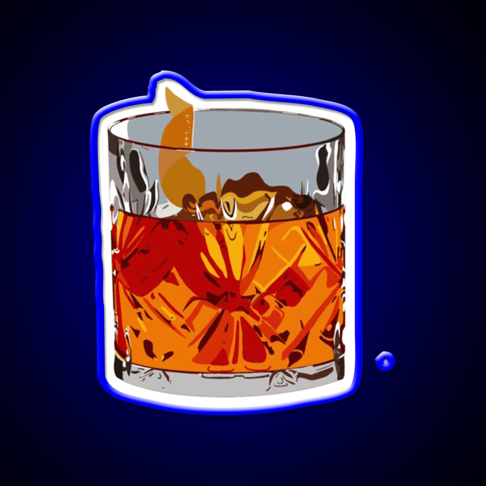 Old Fashioned Cocktail Bar Decor Led Neon Sign Neon Party Sign Rgb Color - Shineneon