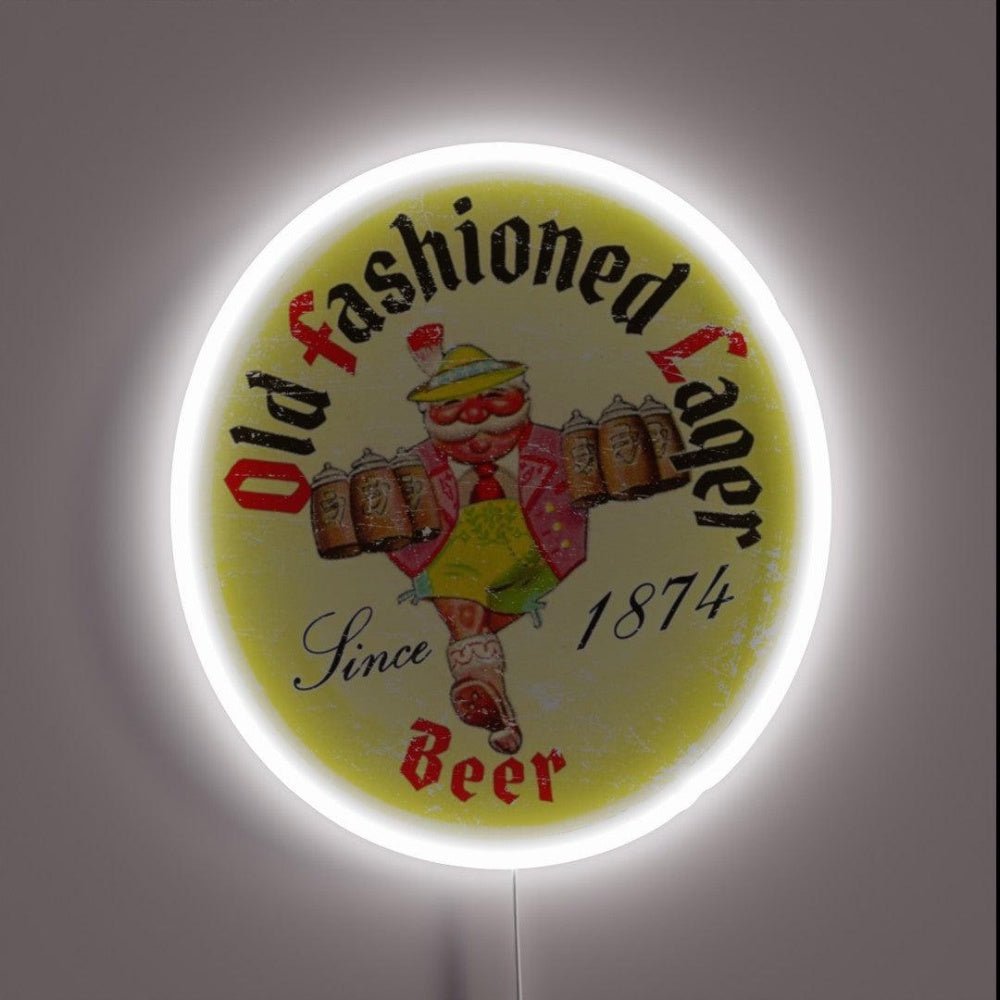 Old Fashioned Lager Rgb Led Neon Sign - Shineneon