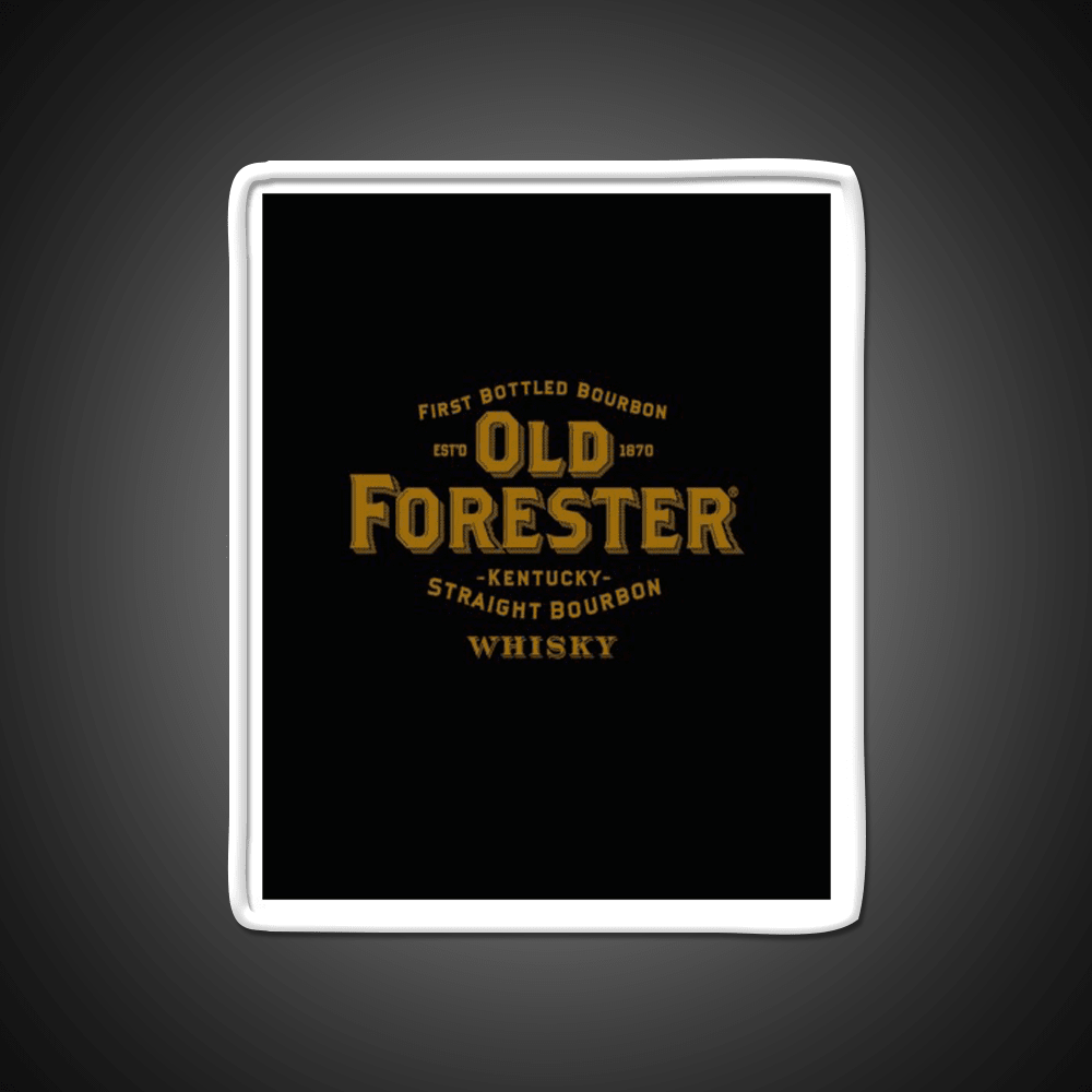 Old Forester Kentucky Whiskey Graphic Whiskey Drink Bar Led Neon Sign Rgb Color - Shineneon