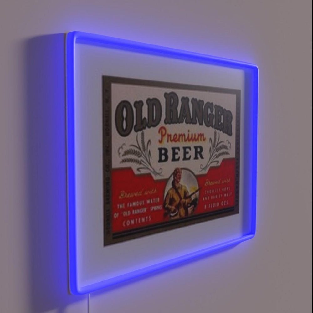 Old Ranger Beer Rgb Led Neon Sign - Shineneon