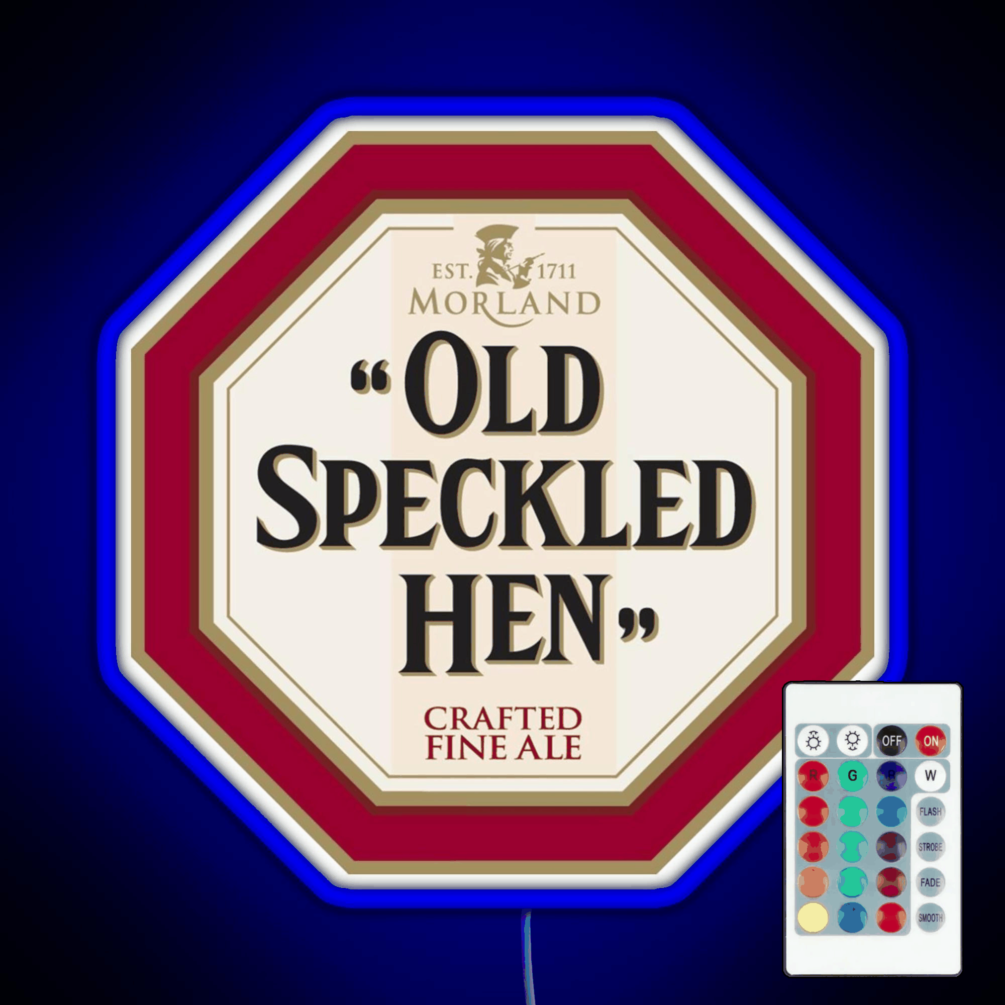 Old Speckled Rgb Led Neon Sign Pop Wall Art