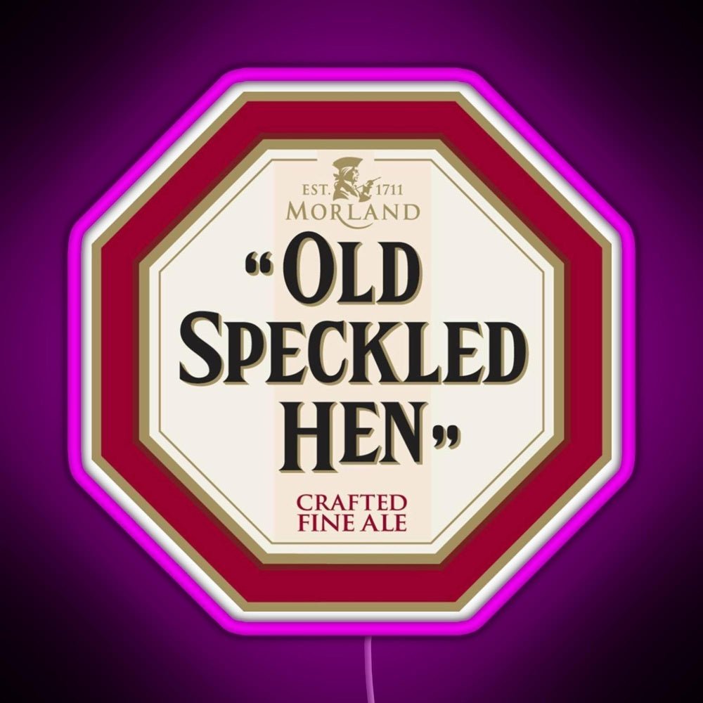 Old Speckled Rgb Led Neon Sign Pop Wall Art - Shineneon