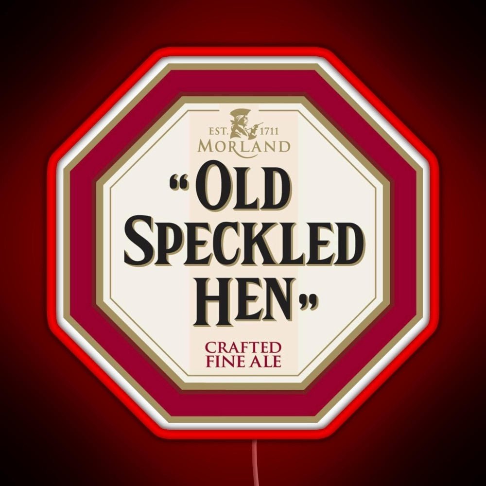 Old Speckled Rgb Led Neon Sign Pop Wall Art - Shineneon