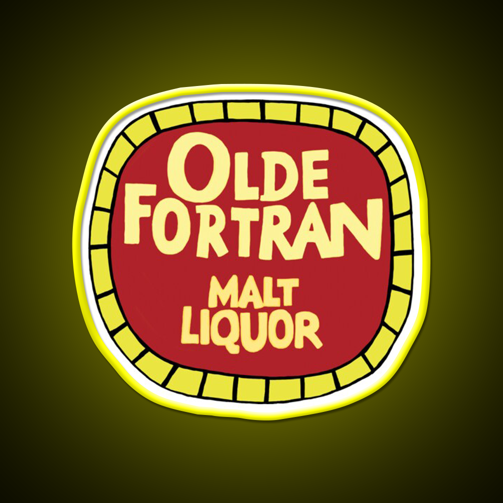 Olde Fortran Malt Liquor Beer Bar Decor Led Neon Sign Rgb Color - LED neon sign view 7