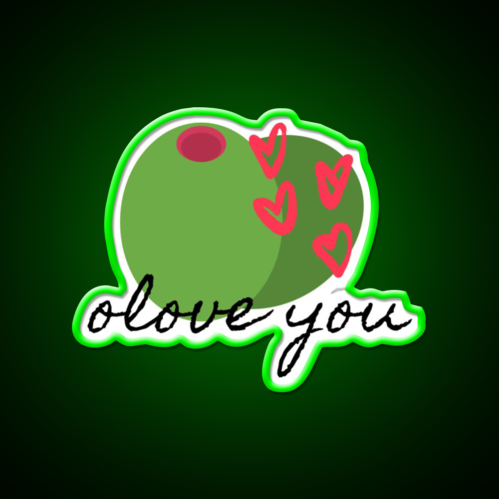 Olove You Man Cave Bar Led Neon Sign Rgb Color