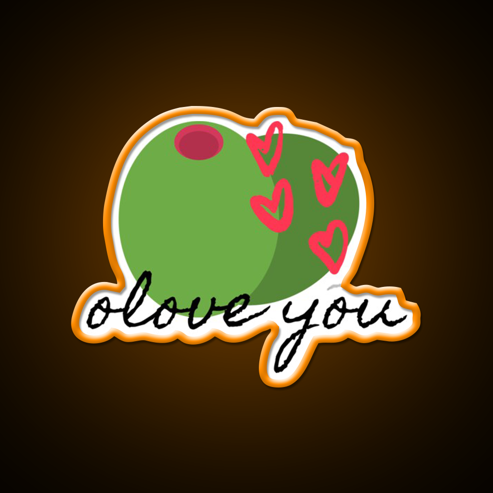 Olove You Man Cave Bar Led Neon Sign Rgb Color