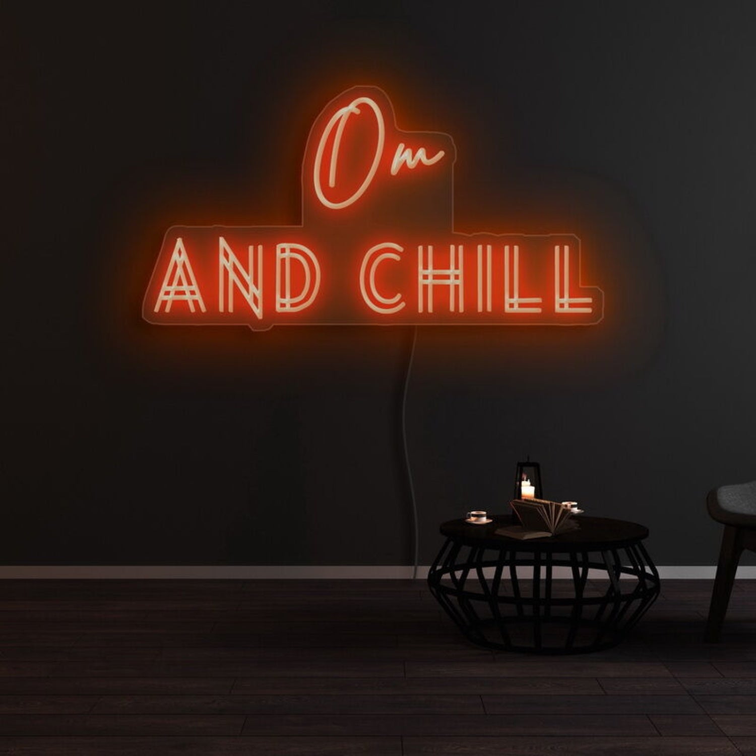 Om And Chill Led Neon Sign | Shineneon