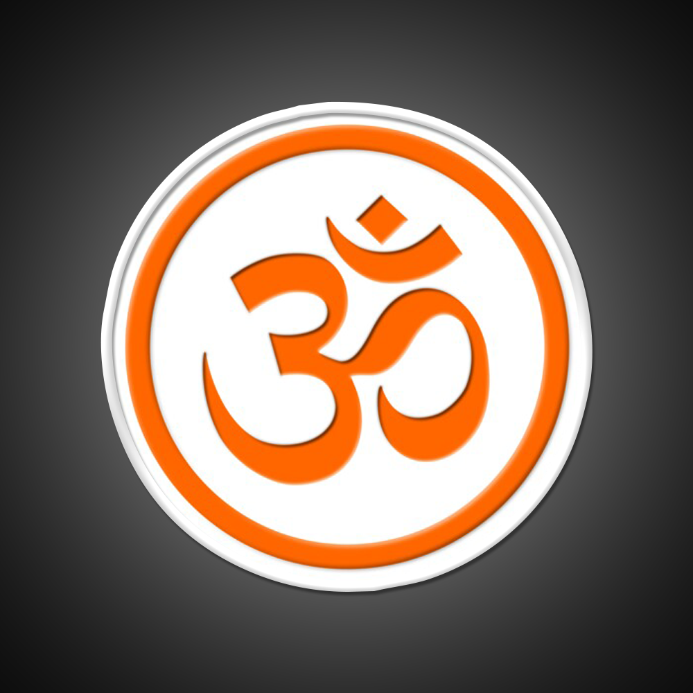 Om Yoga Led Neon Sign For Wellness Space Rgb Color