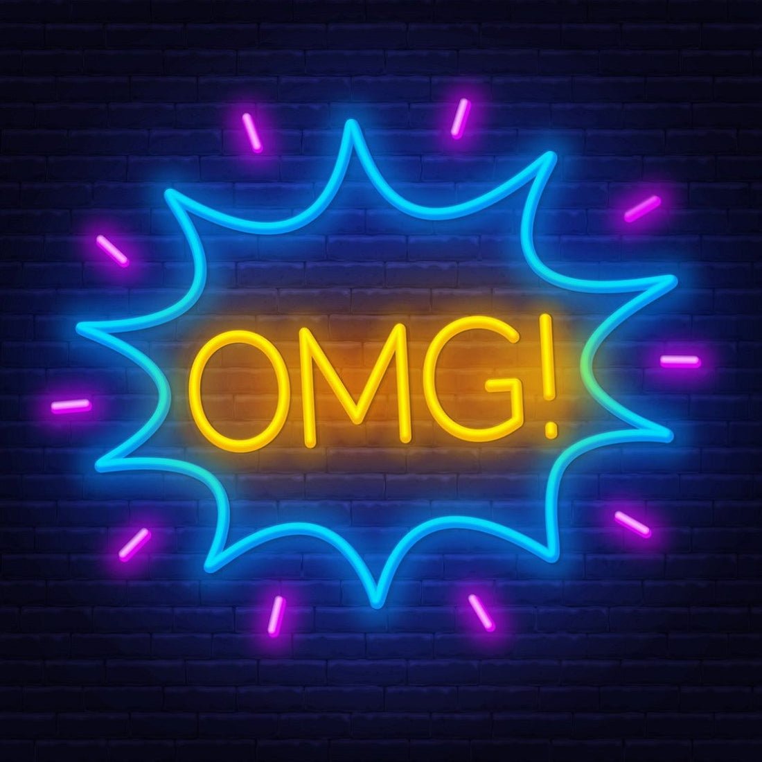 Omg Led Sign Business Neon Sign - Shineneon