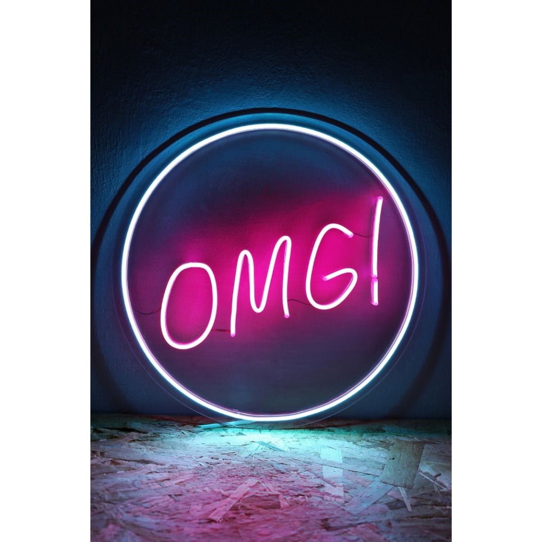 Omg Led Sign Business Neon Signs Wall Art - Shineneon