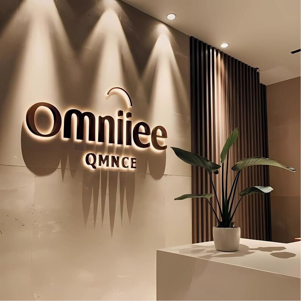 Omniiee Qmnce 3D Backlit Channel Letters Led Light Sign - Shineneon