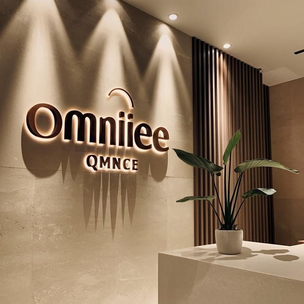 Omniiee Qumce 3D Backlit Channel Letters Led Light Sign - Shineneon