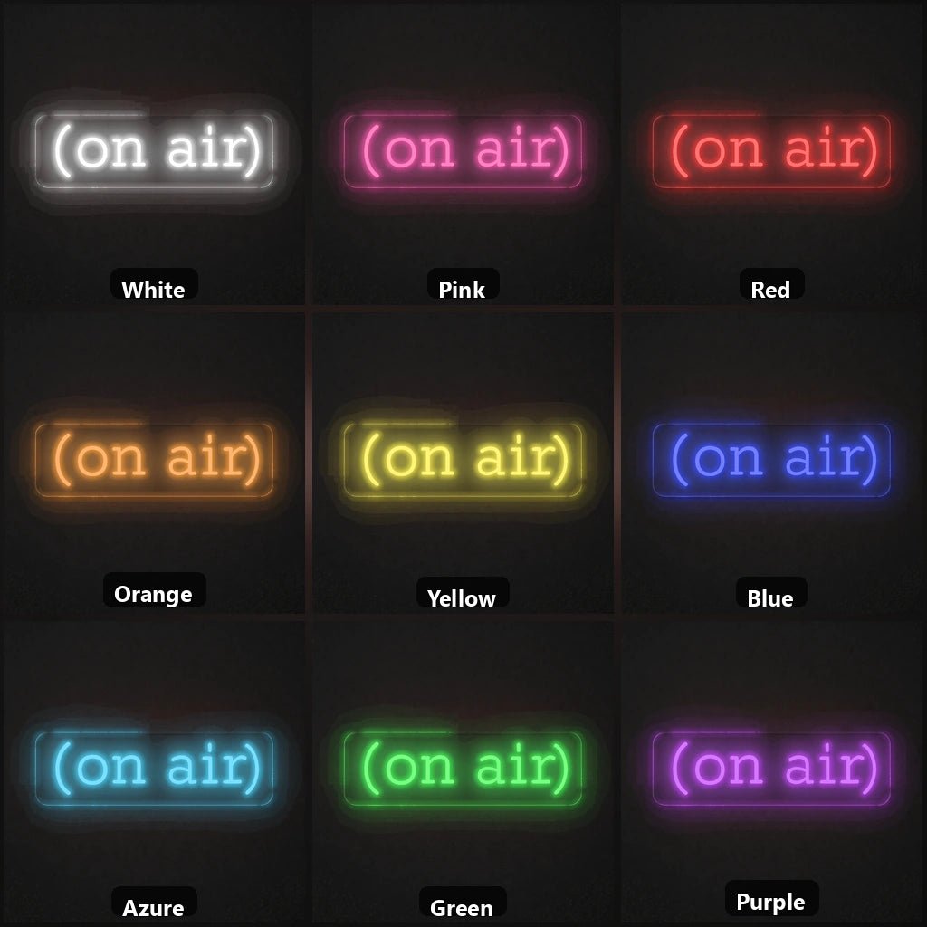 On Air Business Wall Art LED Neon Sign - Shineneon