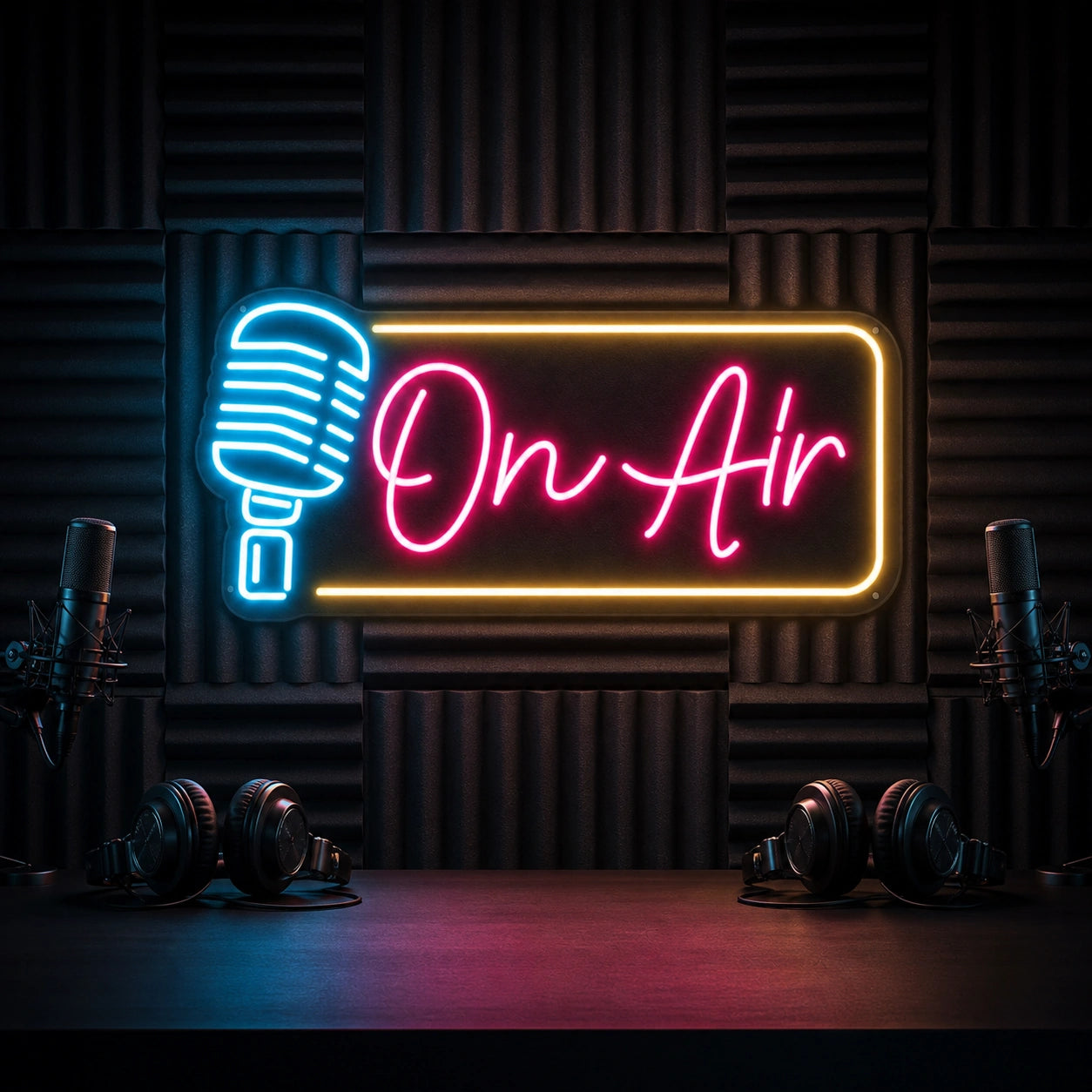 On Air Business Wall Decor LED Neon Sign Garage Man Cave Neon Sign high-converting product image