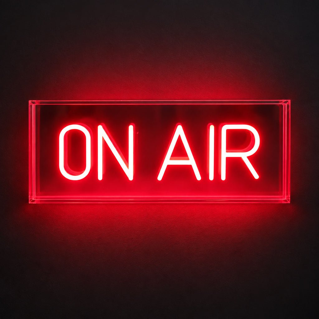 On Air Red Acrylic LED Neon Sign - Shineneon