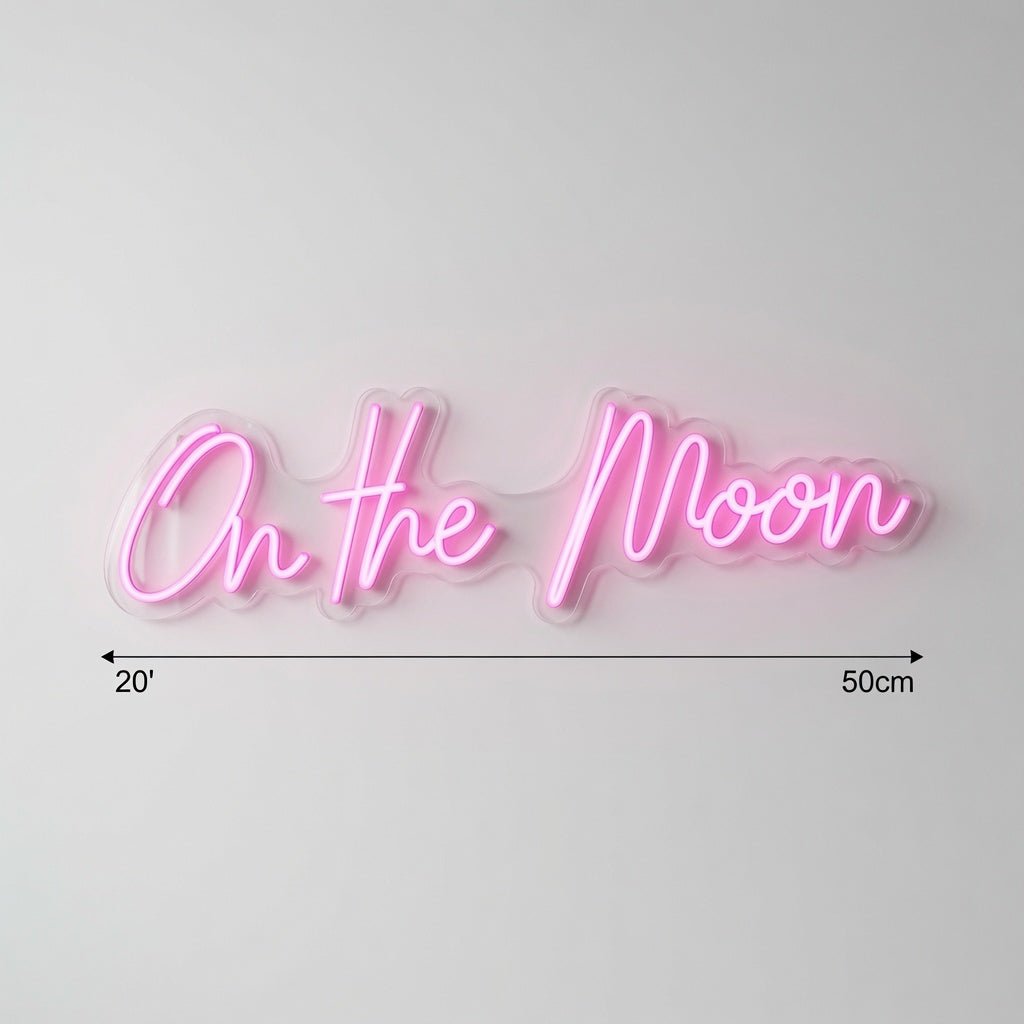 On The Moon LED Neon Sign - Shineneon