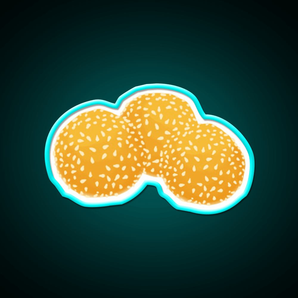 Onde Onde Snack Food Led Neon Sign Rgb Color - Shineneon